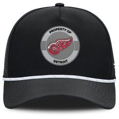 NHL Detroit Red Wings Fanatics Authentic Pro Rink Adjustable Hat - Black