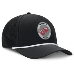 NHL Detroit Red Wings Fanatics Authentic Pro Rink Adjustable Hat - Black