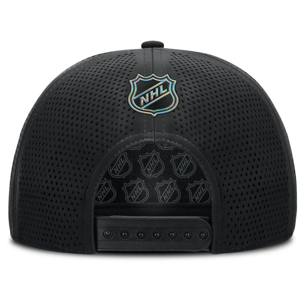 NHL Detroit Red Wings Fanatics Authentic Pro Rink Adjustable Hat - Black