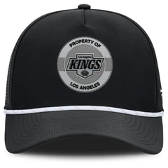 NHL Los Angeles Kings Fanatics Authentic Pro Rink Adjustable Hat - Black