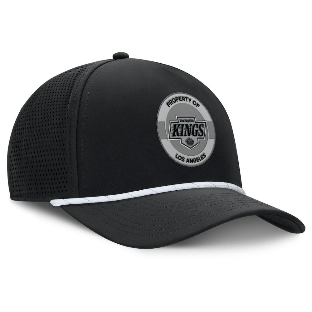 NHL Los Angeles Kings Fanatics Authentic Pro Rink Adjustable Hat - Black
