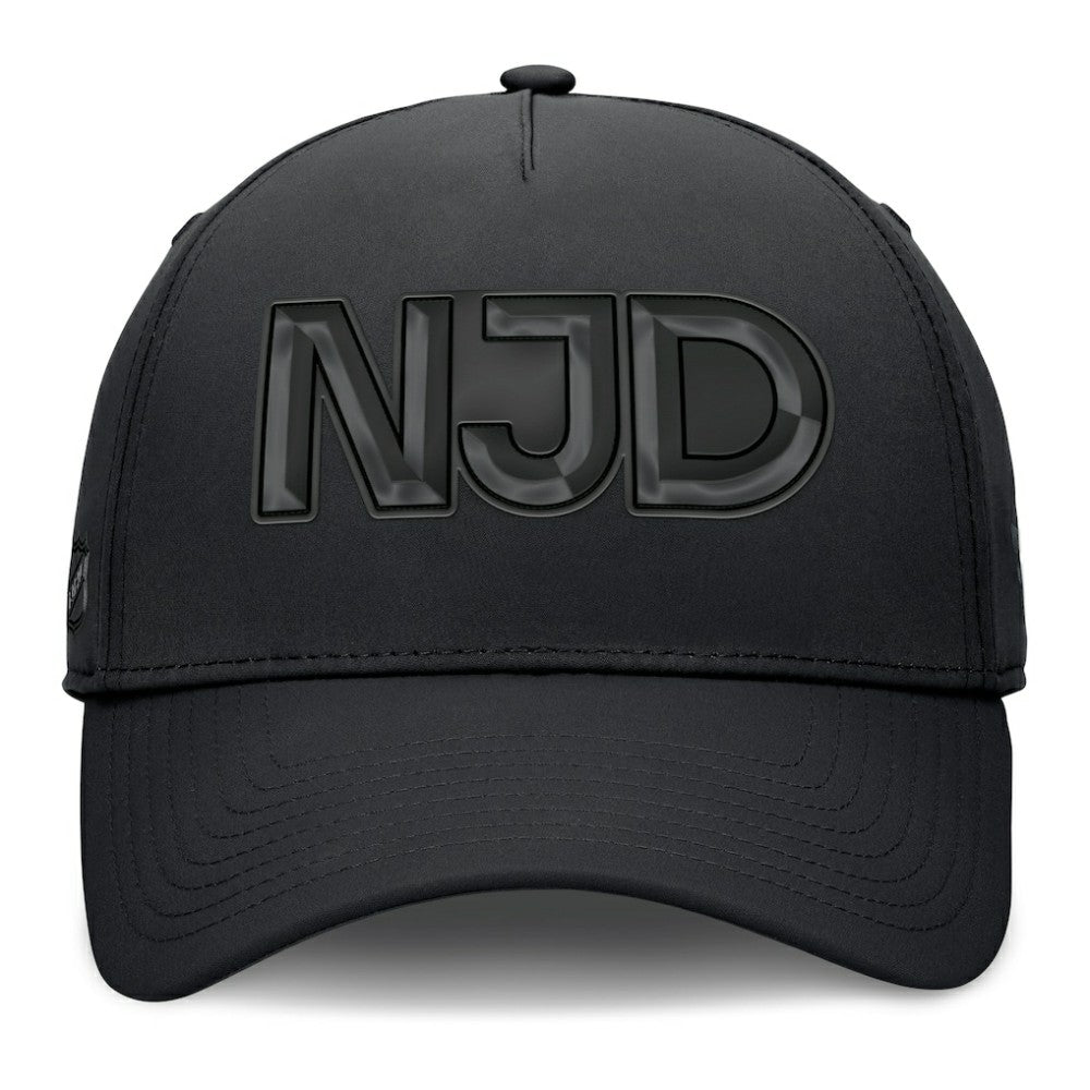 NHL New Jersey Devils Fanatics Authentic Pro Road Team Code Flex Hat - Black