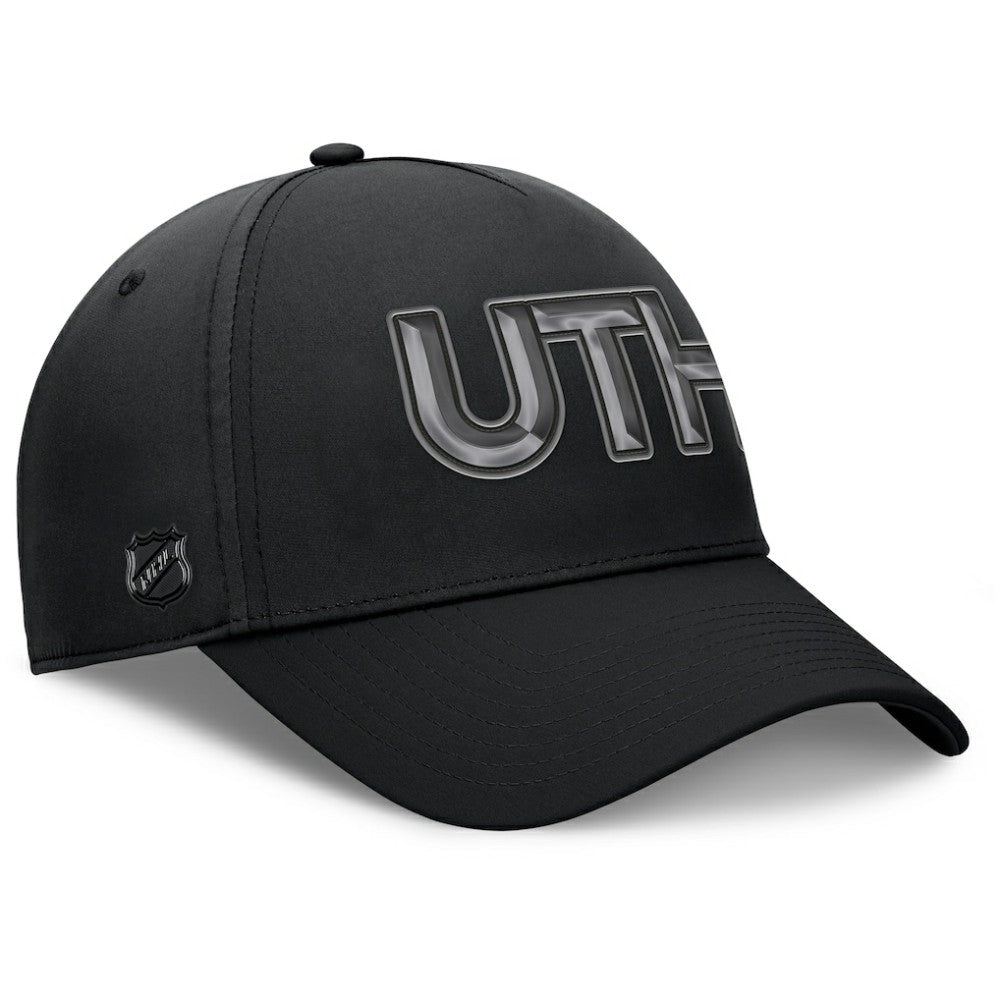 NHL Utah Mammoth Fanatics Authentic Pro Road Team Code Flex Hat - Black