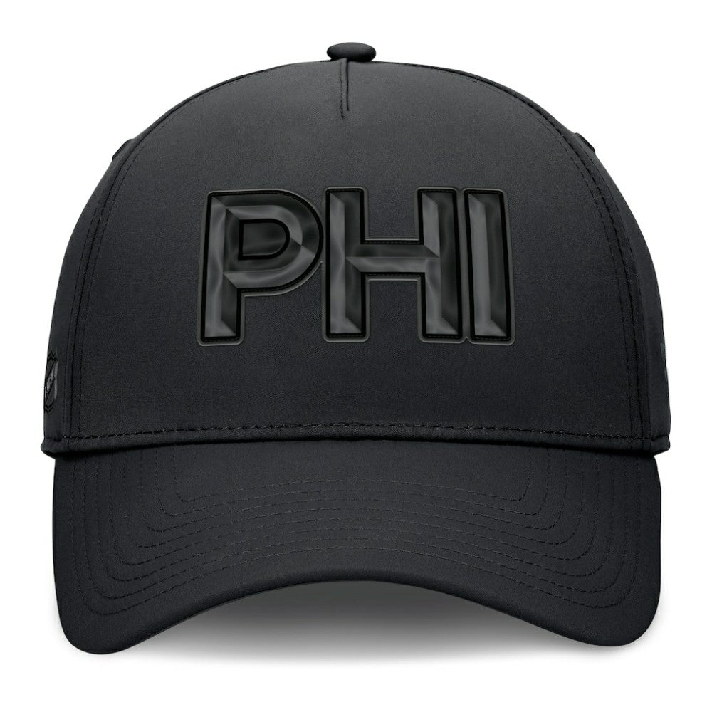 NHL Philadelphia Flyers Fanatics Authentic Pro Road Team Code Flex Hat - Black