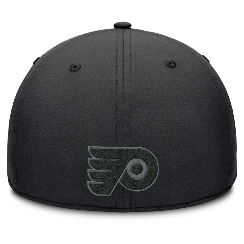 NHL Philadelphia Flyers Fanatics Authentic Pro Road Team Code Flex Hat - Black