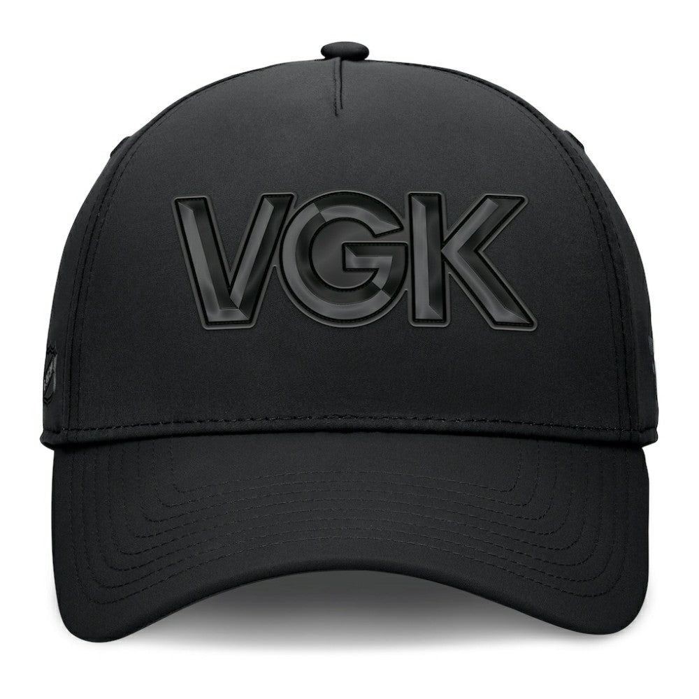 NHL Vegas Golden Knights Fanatics Authentic Pro Road Team Code Flex Hat - Black