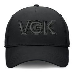 NHL Vegas Golden Knights Fanatics Authentic Pro Road Team Code Flex Hat - Black