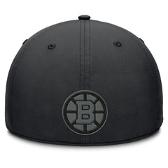 NHL Boston Bruins Fanatics Authentic Pro Road Team Code Flex Hat - Black