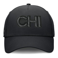 NHL Chicago Blackhawks Fanatics Authentic Pro Road Team Code Flex Hat - Black