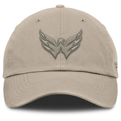 NHL Washington Capitals Fanatics Authentic Pro Road Adjustable Hat - Tan