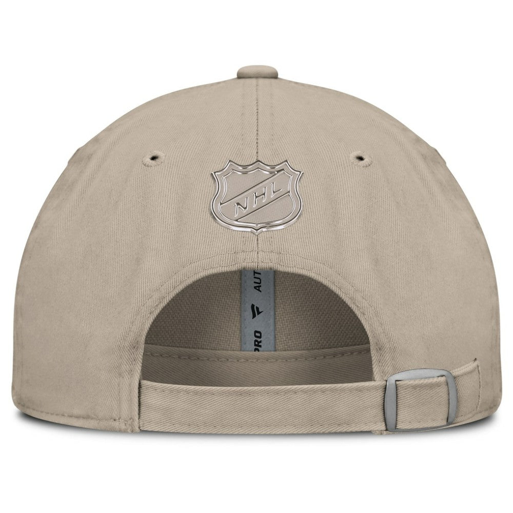 NHL Toronto Maple Leafs Fanatics Authentic Pro Road Adjustable Hat - Tan