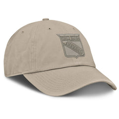 NHL New York Rangers Fanatics Authentic Pro Road Adjustable Hat - Tan