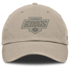 NHL Los Angeles Kings Fanatics Authentic Pro Road Adjustable Hat - Tan