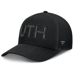 NHL Utah Mammoth Fanatics Authentic Pro Road Team Code Trucker Adjustable Hat - Black