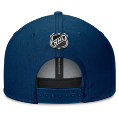 NHL Seattle Kraken Fanatics Authentic Pro Rink Lockup Snapback Hat - Deep Sea Blue