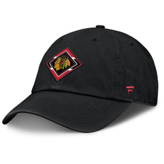 NHL Chicago Blackhawks Fanatics Women's Authentic Pro Rink Adjustable Hat - Black