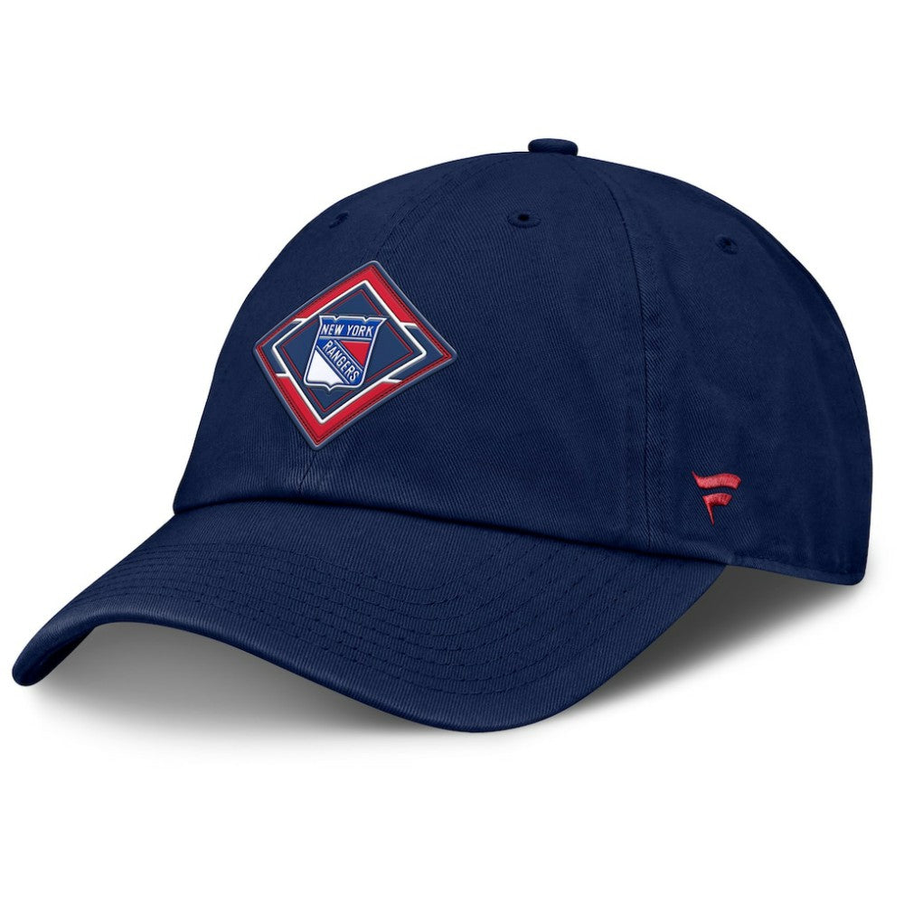 NHL New York Rangers Fanatics Women's Authentic Pro Rink Adjustable Hat - Navy
