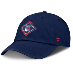 NHL New York Rangers Fanatics Women's Authentic Pro Rink Adjustable Hat - Navy