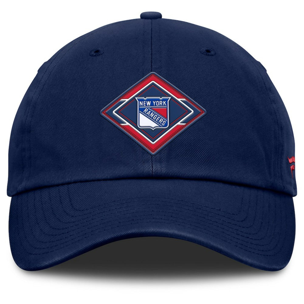 NHL New York Rangers Fanatics Women's Authentic Pro Rink Adjustable Hat - Navy