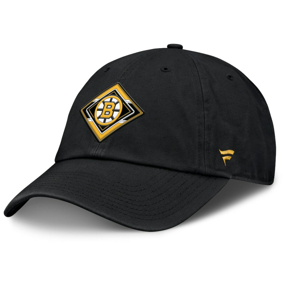 NHL Boston Bruins Fanatics Women's Authentic Pro Rink Adjustable Hat - Black