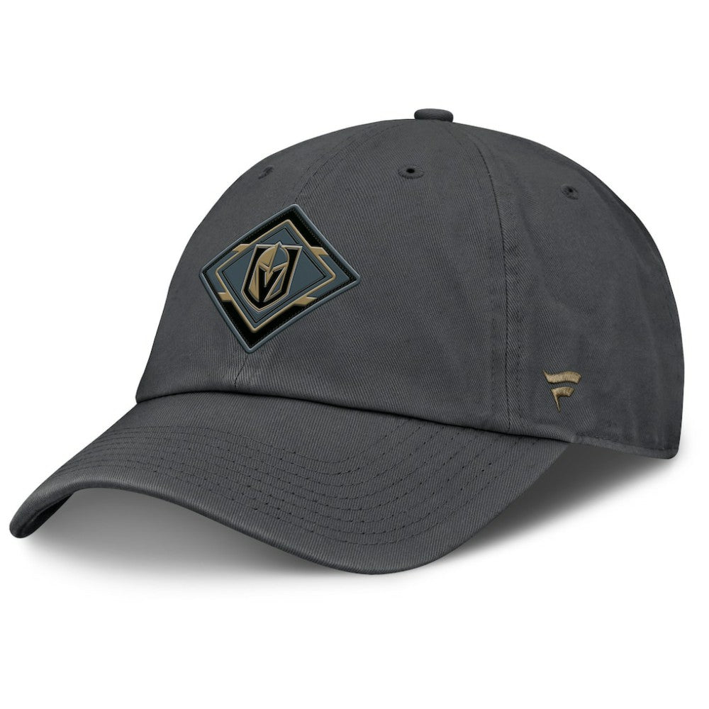 NHL Vegas Golden Knights Fanatics Women's Authentic Pro Rink Adjustable Hat - Charcoal