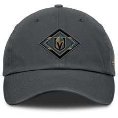 NHL Vegas Golden Knights Fanatics Women's Authentic Pro Rink Adjustable Hat - Charcoal