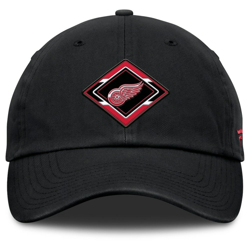 NHL Detroit Red Wings Fanatics Women's Authentic Pro Rink Adjustable Hat - Black