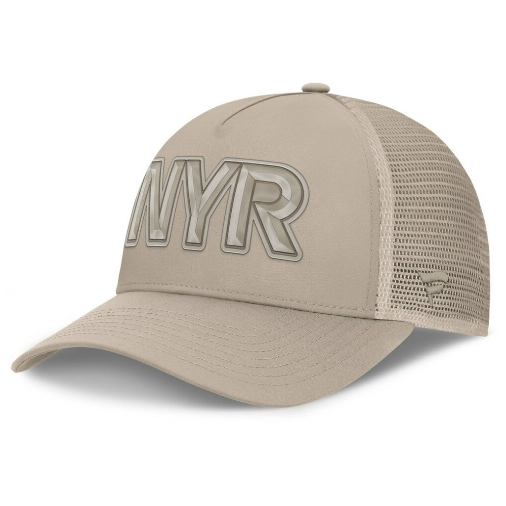 NHL New York Rangers Fanatics Women's Authentic Pro Road Trucker Adjustable Hat - Tan