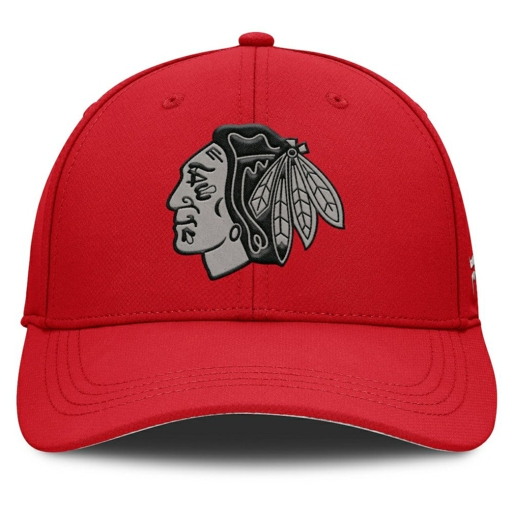 NHL Chicago Blackhawks Fanatics Homage Adjustable Hat - Red