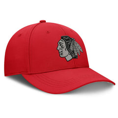 NHL Chicago Blackhawks Fanatics Homage Adjustable Hat - Red
