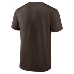 Cleveland Browns Chrome Dimension T-Shirt Brown