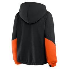 Baltimore Orioles Fanatics Women's Oversized Time to Win Pullover Hoodie - Black Hoodies