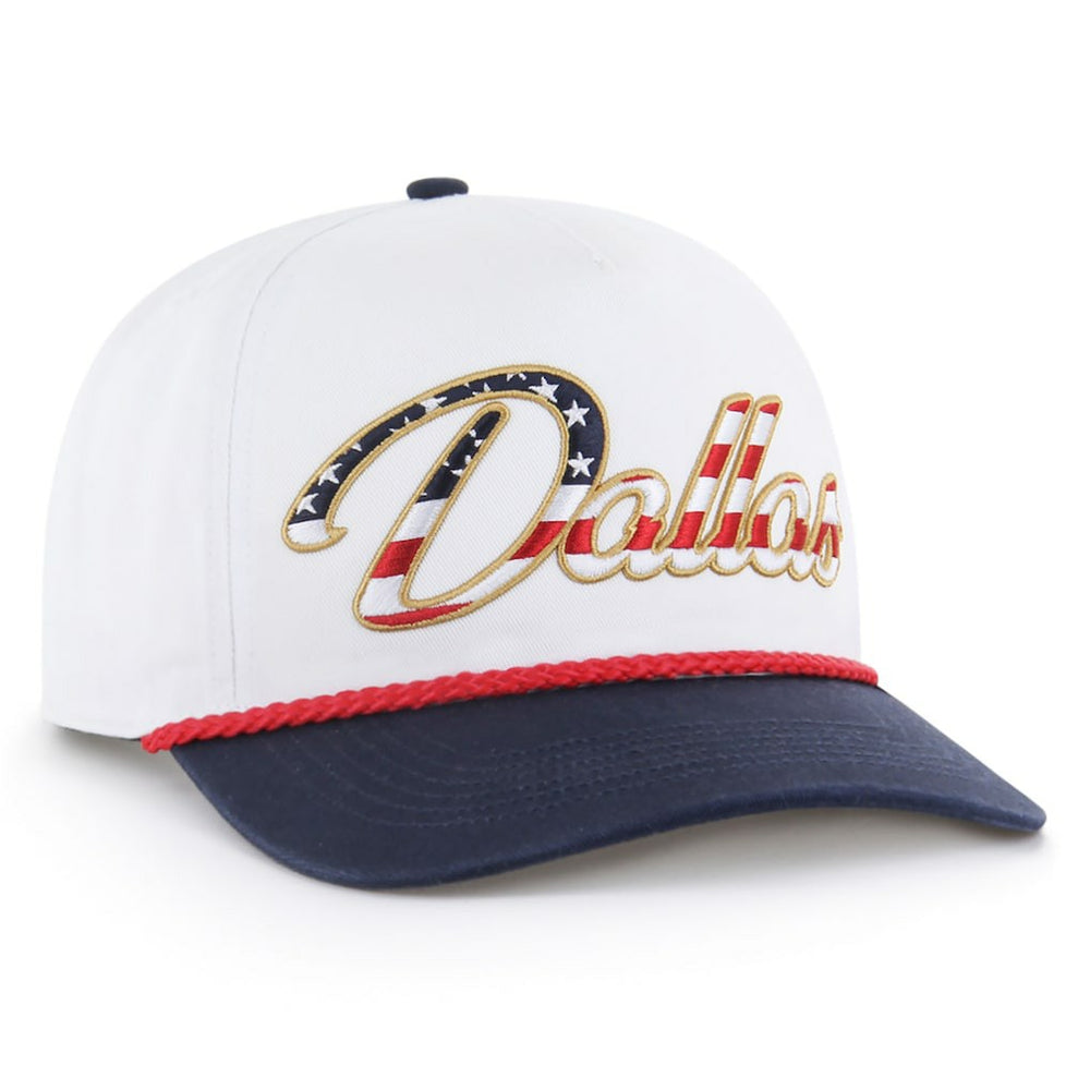Dallas Cowboys '47 Patriotic Overhand Hitch Adjustable Hat White