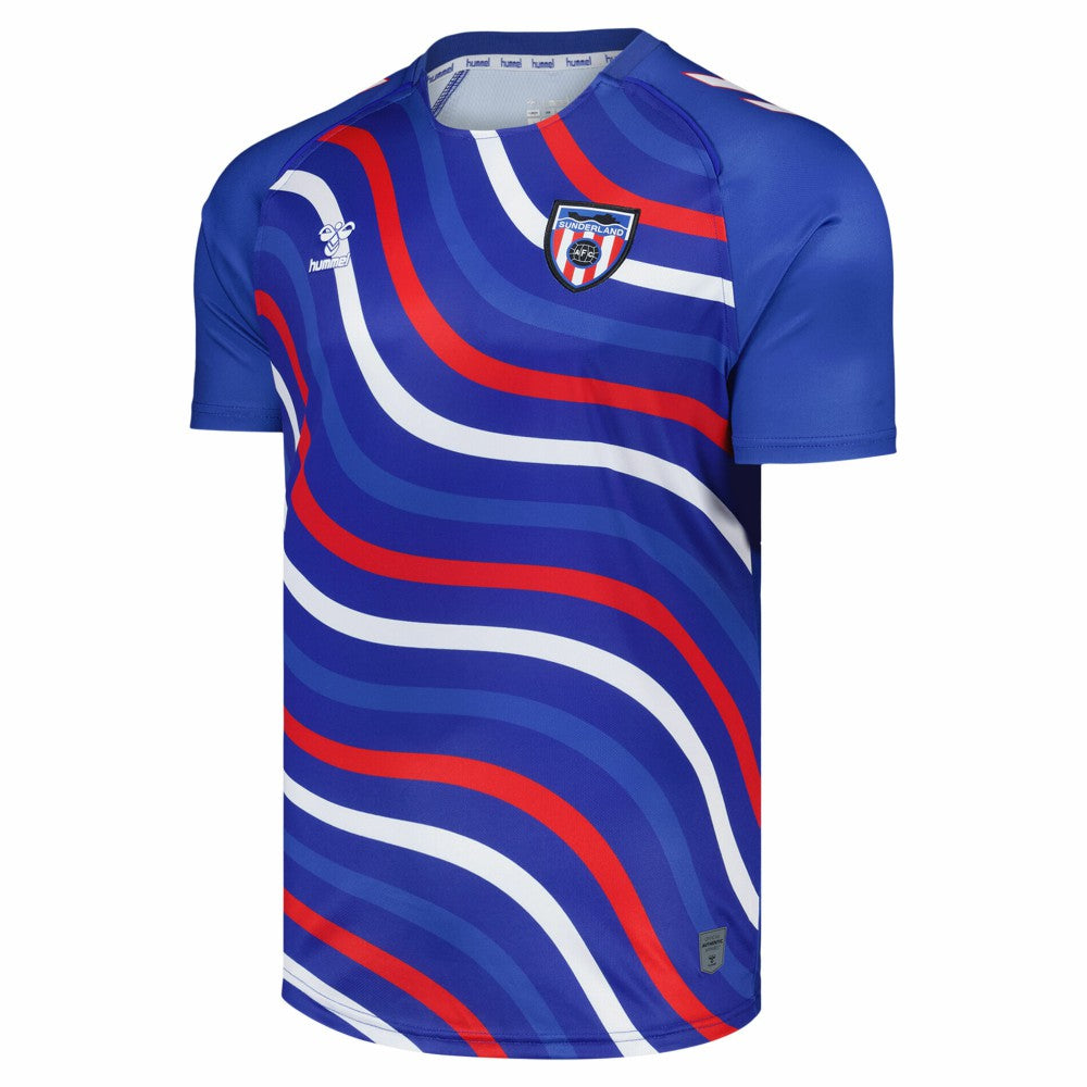 Sunderland Hummel Away Pre-Match Jersey Blue shop