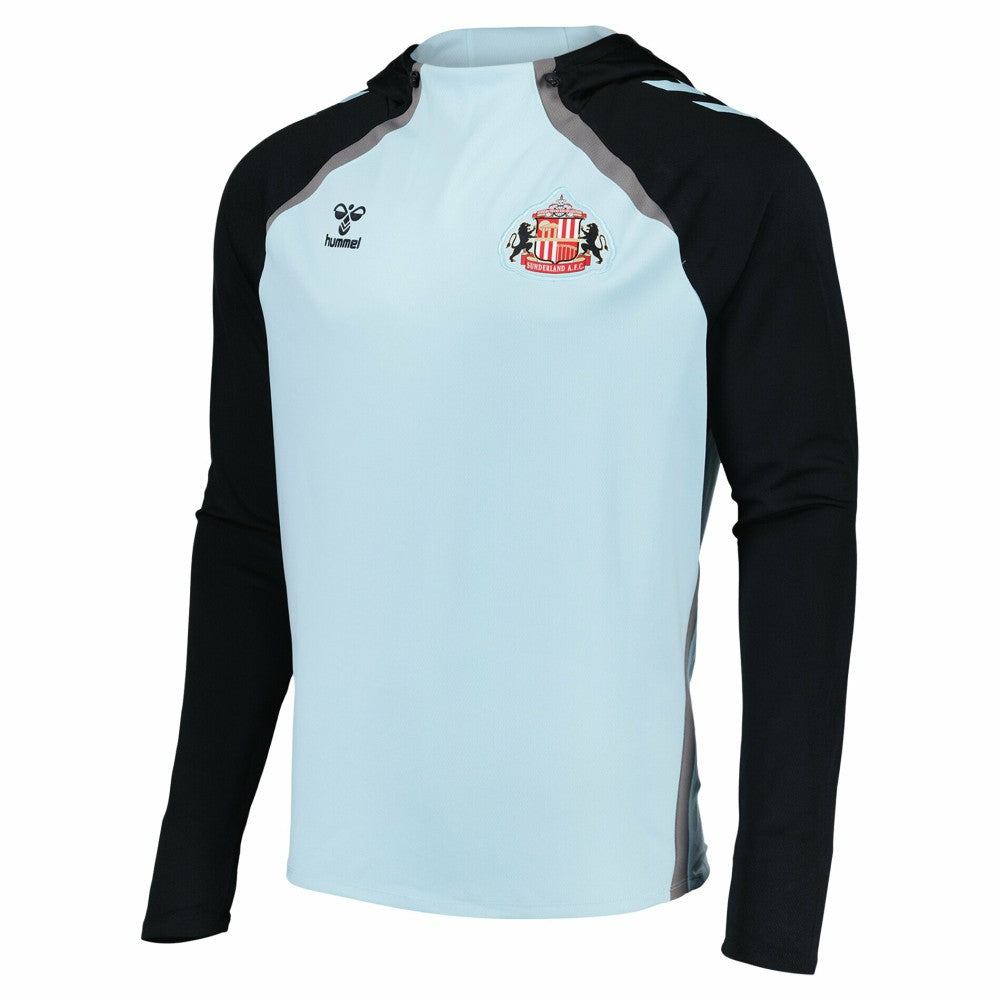 Sunderland Hummel Training Hoodie Blue