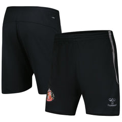 Sunderland Hummel Training Shorts Black