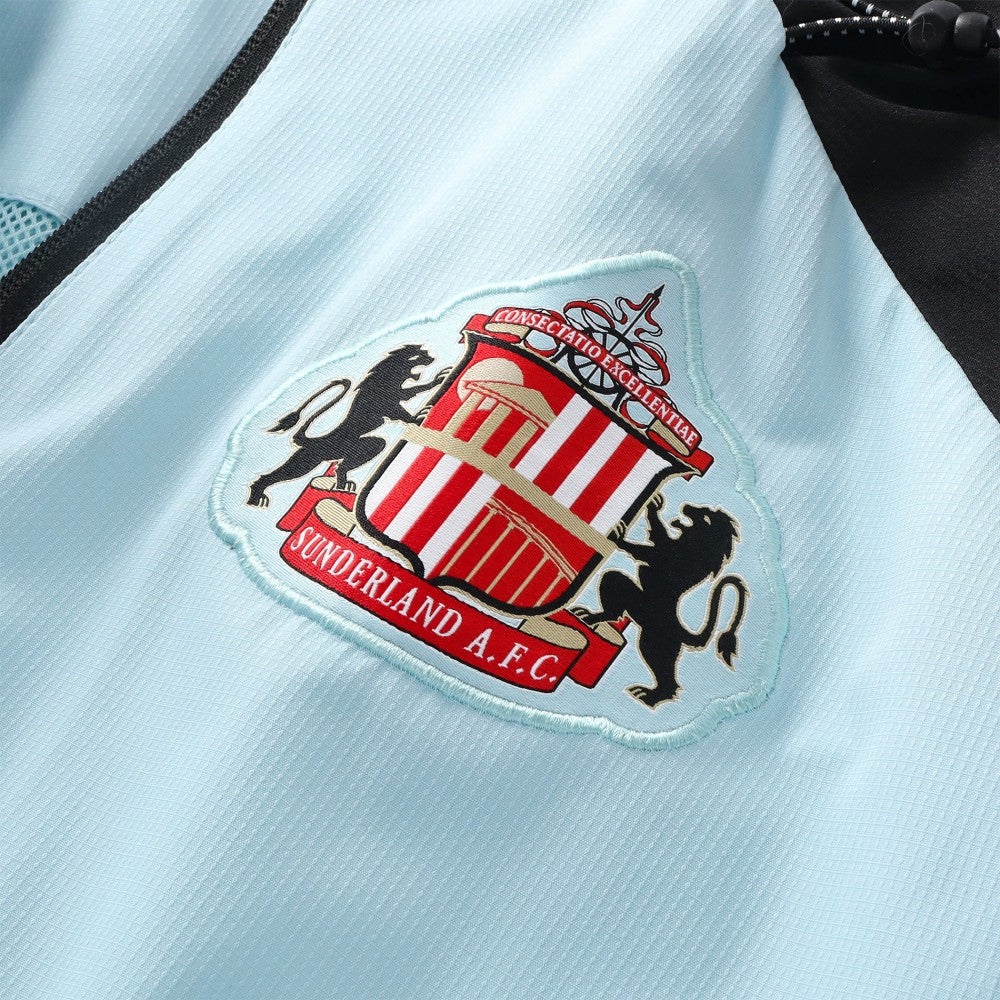 Sunderland Hummel Training All-Weather Jacket Blue