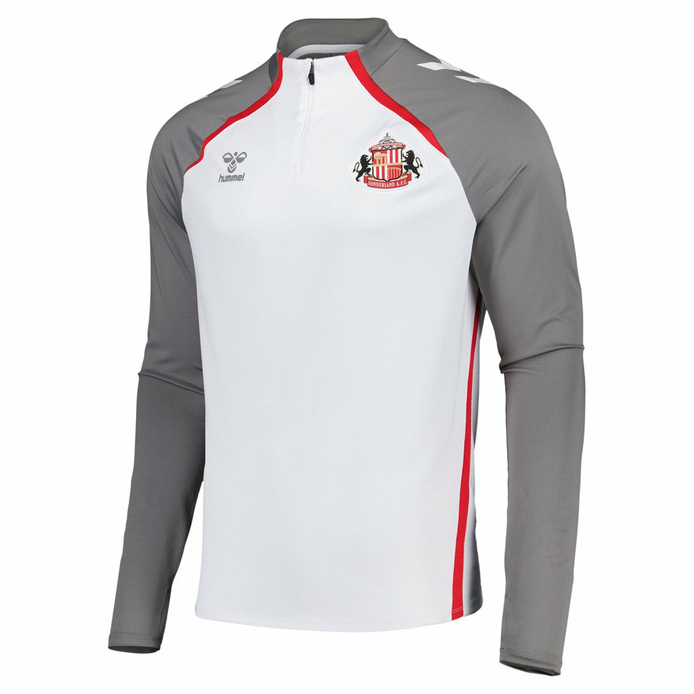 Sunderland Hummel Training Half Zip White shop
