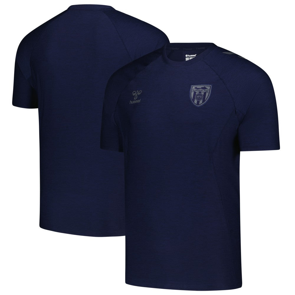Sunderland Hummel Travel T-Shirt Navy