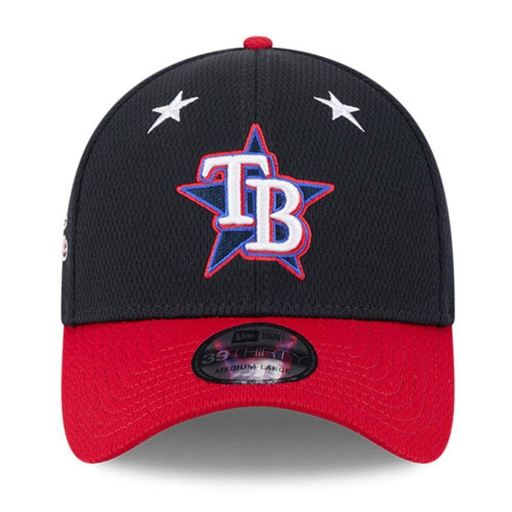 Tampa Bay Rays New Era 2025 MLB All-Star Game Workout 39THIRTY Flex Hat - Navy/Red Hats