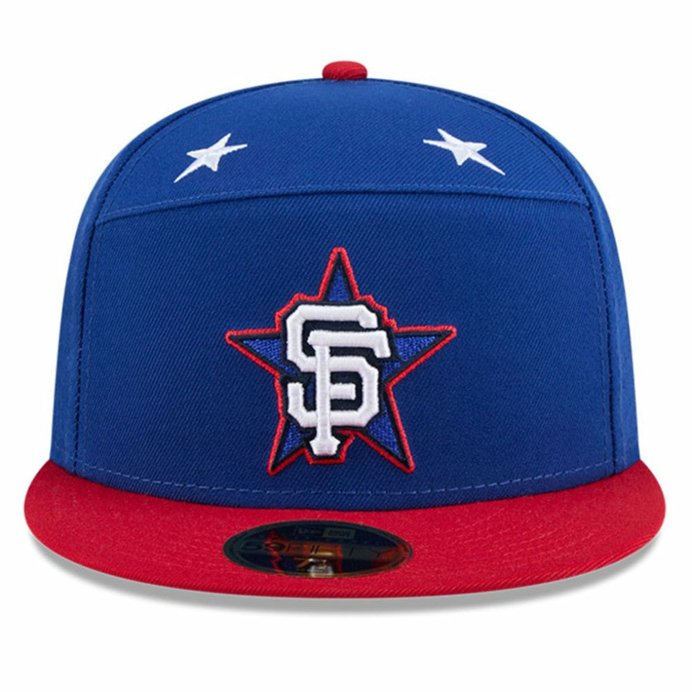 San Francisco Giants New Era 2025 MLB All-Star Game Workout Side Patch 59FIFTY Fitted Hat - Blue/Red Hats