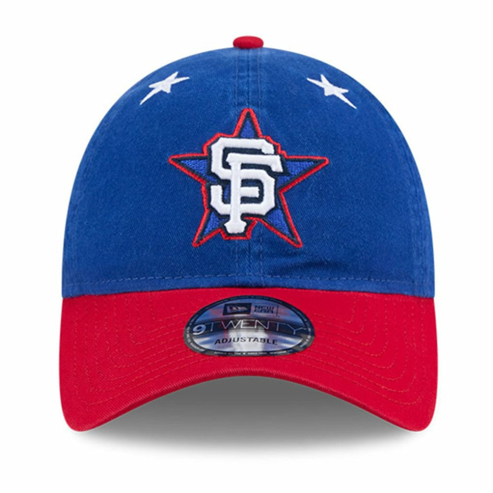 San Francisco Giants New Era 2025 MLB All-Star Game Workout 9TWENTY Adjustable Hat - Blue/Red Hats