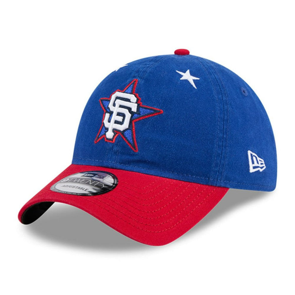 San Francisco Giants New Era 2025 MLB All-Star Game Workout 9TWENTY Adjustable Hat - Blue/Red Hats
