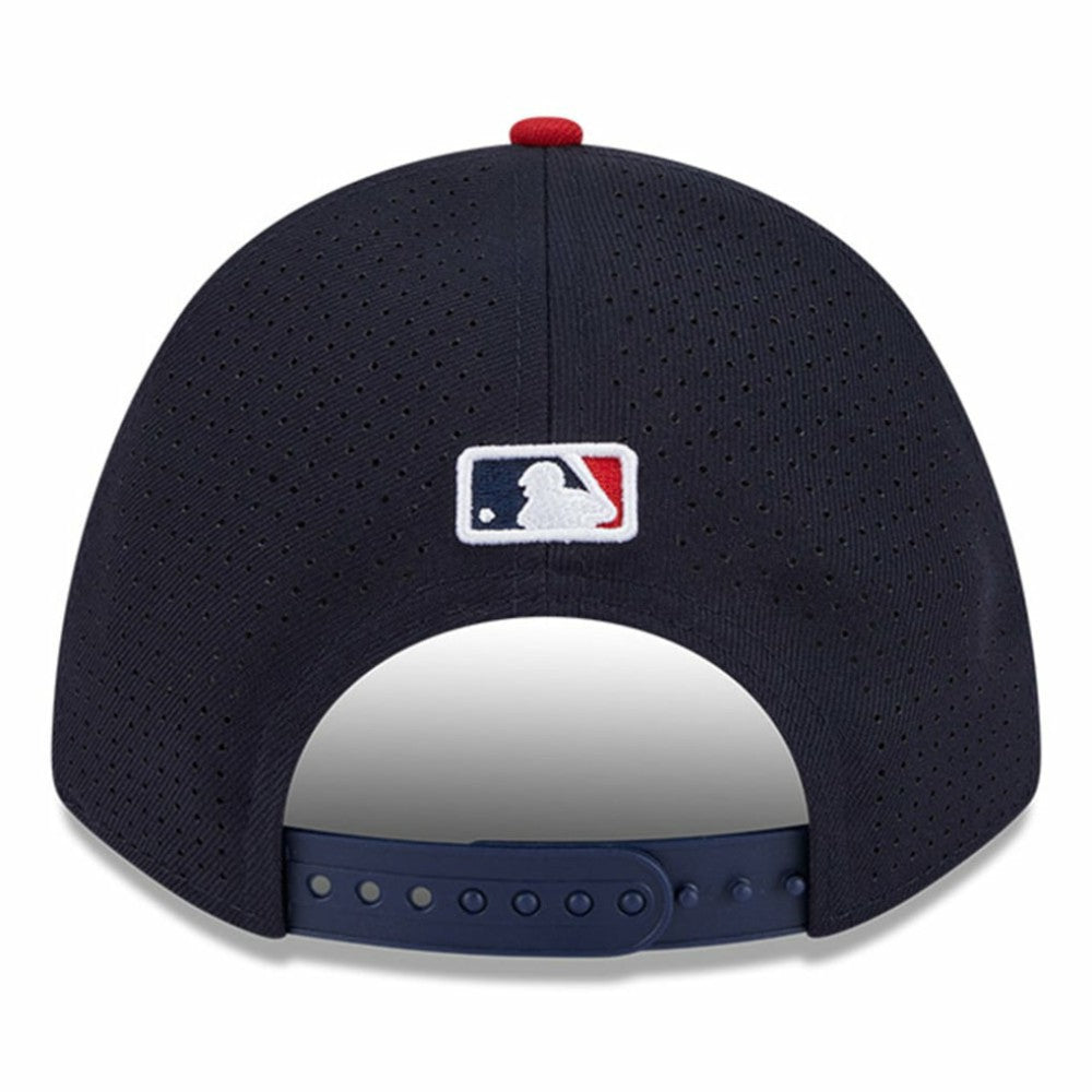 Houston Astros New Era 2025 MLB All-Star Game Workout 9FORTY M-Crown Adjustable Hat - Navy/Red Hats