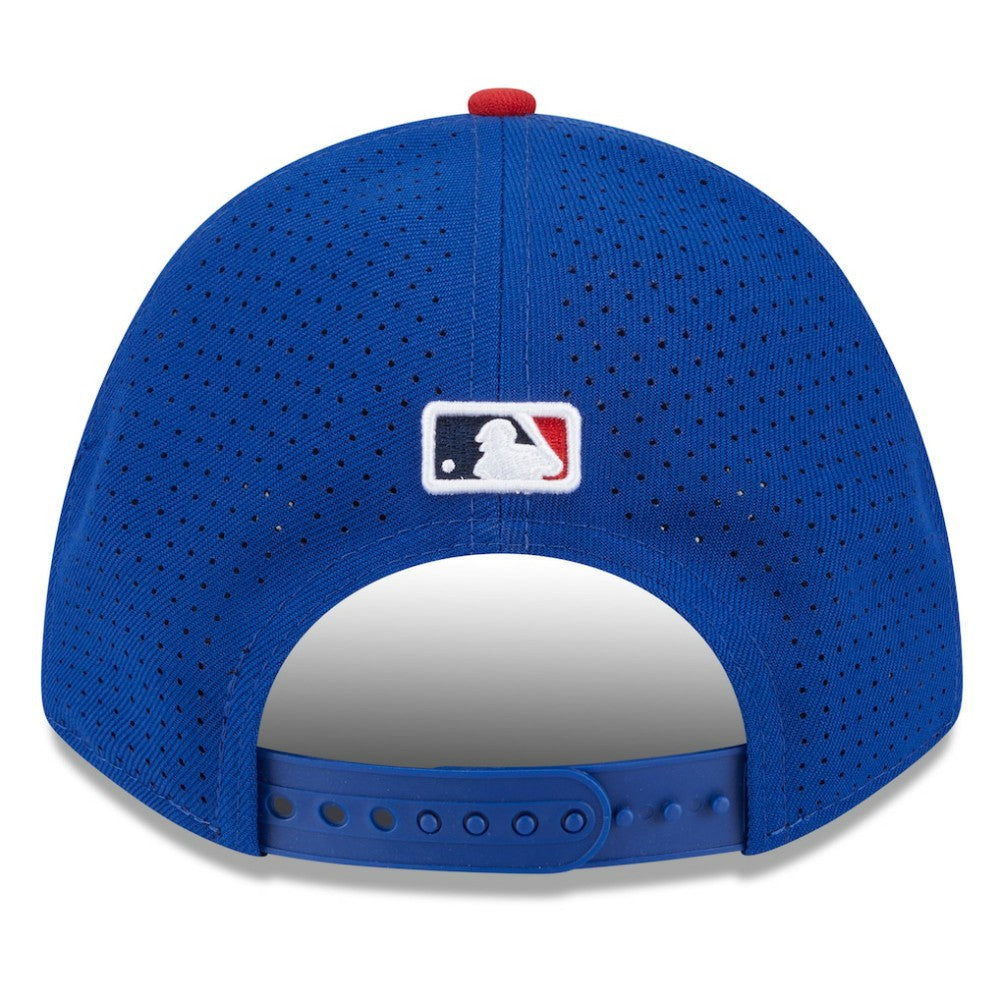 San Francisco Giants New Era 2025 MLB All-Star Game Workout 9FORTY M-Crown Adjustable Hat - Blue/Red Hats