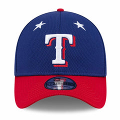 Texas Rangers New Era 2025 MLB All-Star Game 39THIRTY Flex Hat - Royal/Red Hats