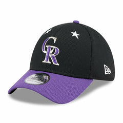 Colorado Rockies New Era 2025 MLB All-Star Game 39THIRTY Flex Hat - Black/Purple Hats