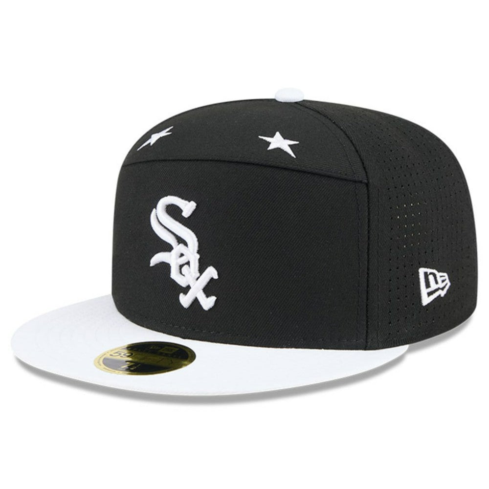 Chicago White Sox New Era 2025 MLB All-Star Game Side Patch 59FIFTY Fitted Hat - Black/White Hats