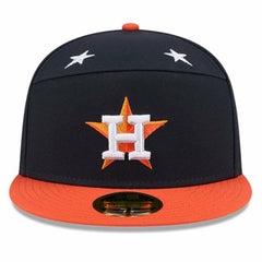 Houston Astros New Era 2025 MLB All-Star Game Side Patch 59FIFTY Fitted Hat - Navy/Orange Hats