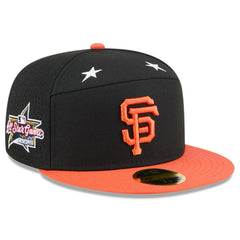 San Francisco Giants New Era 2025 MLB All-Star Game Side Patch 59FIFTY Fitted Hat - Black/Orange Hats